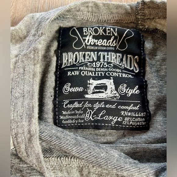 Broken Threads tee shirt - Picture 3 of 3
